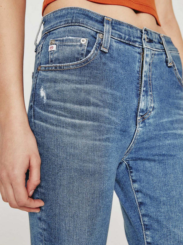 Shop-Label Jeans Cropped –