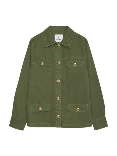 Corey Cotton Jacket - Army Green