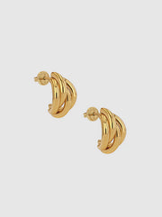 Knot Earrings - Gold