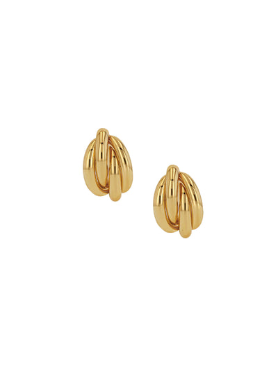 Knot Earrings - Gold