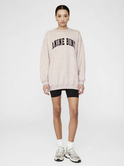 Tyler Crew Neck Sweatshirt - Oat Melange