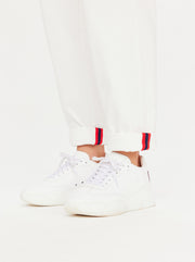 Boston Track Pant - White