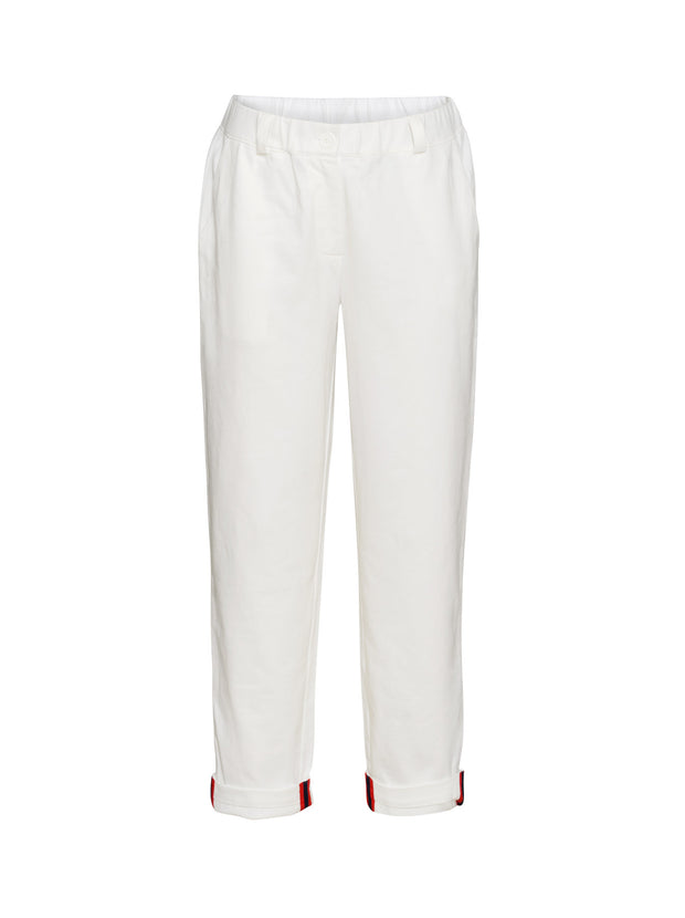 Boston Track Pant - White