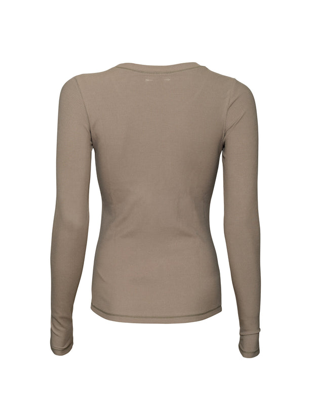 Tammy Long Sleeve - Pebble