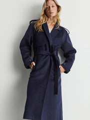 Voss Coat - Navy