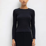 Kelly Slim Fit Long Sleeve - Black