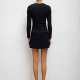 Kelly Slim Fit Long Sleeve - Black