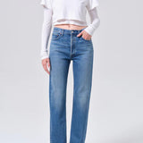 90's Pinch Waist High-Rise Straight - Circulate