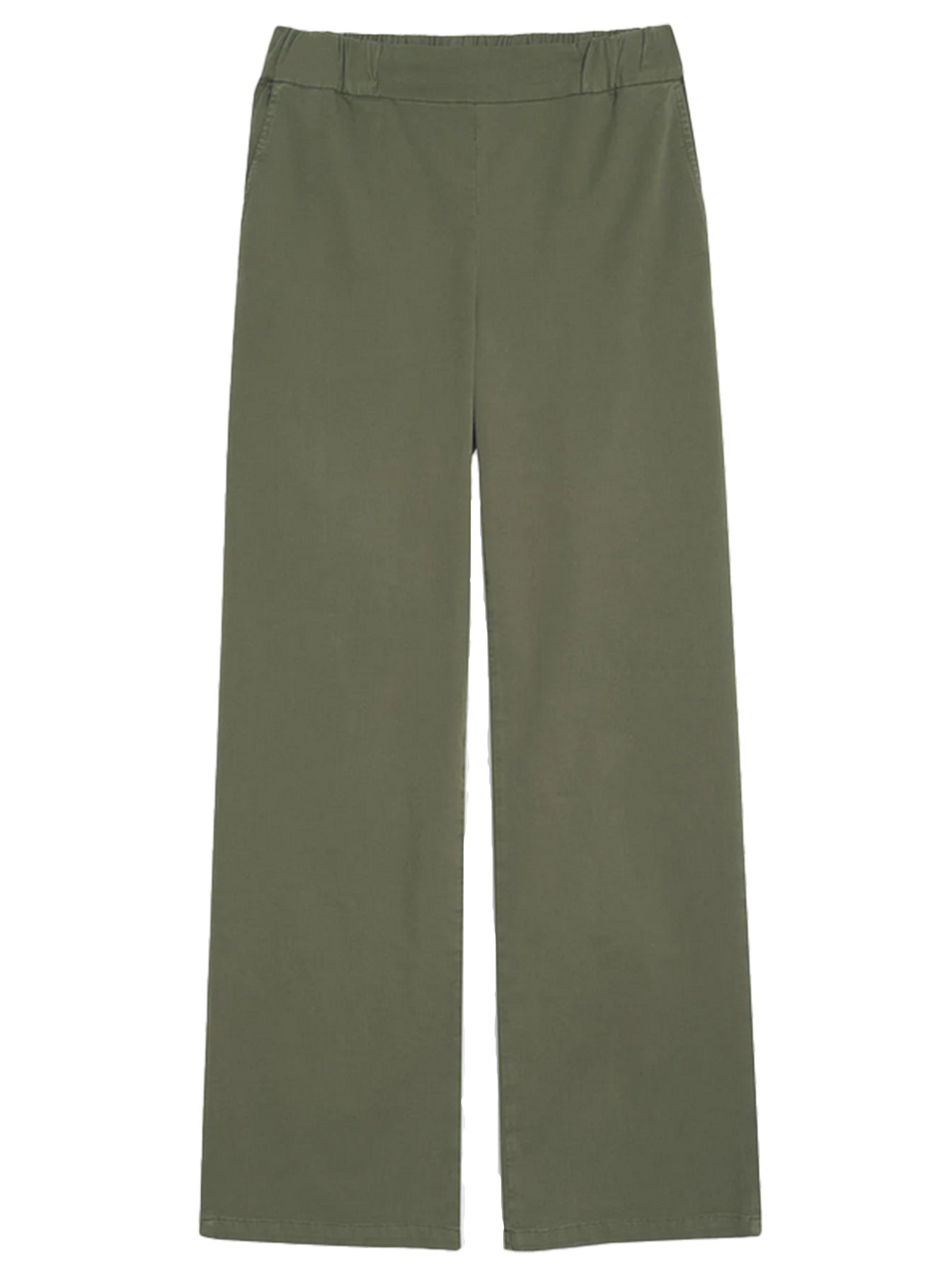 ANINE BING Koa Cotton Twill Pant - Army Green – Shop-Label