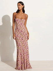 Lusia Maxi Dress - Cala Nika Floral