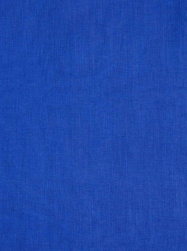 Valerina Linen Maxi Dress - Sicilian Blue