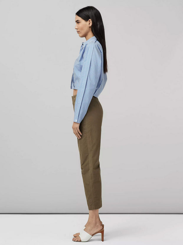 Tonal workwear. Meet our NEW Perfect Pant in Chianti. Our favorite  smoothing fabric in a rich new color. You might even look forward to t