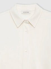 Mary Button-Up Shirt - Ivory