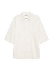 Mary Button-Up Shirt - Ivory