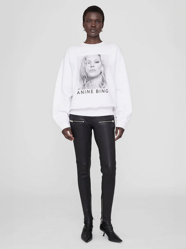 Ramona Kate Moss Sweatshirt - White