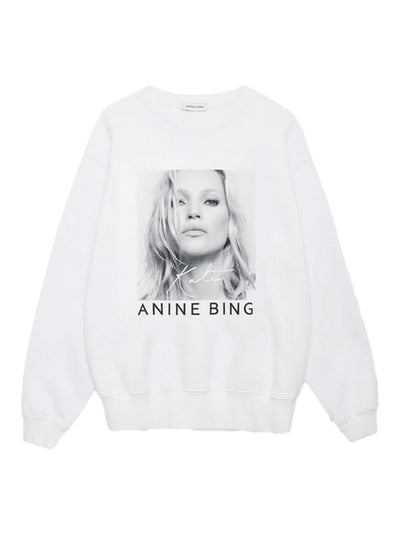 Ramona Kate Moss Sweatshirt - White