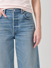 Ayla Baggy Raw Hem Crop Jean - Sodapop