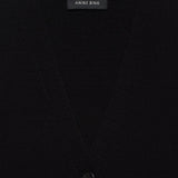Lawrence Silk-Blend Vest - Black