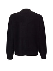 The Darcy Cashmere Cardigan - Black