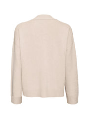 The Darcy Cashmere Cardigan - Taupe