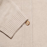 The Darcy Cashmere Cardigan - Taupe