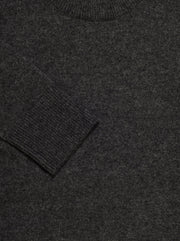 The Essential Cashmere Crew - Charcoal