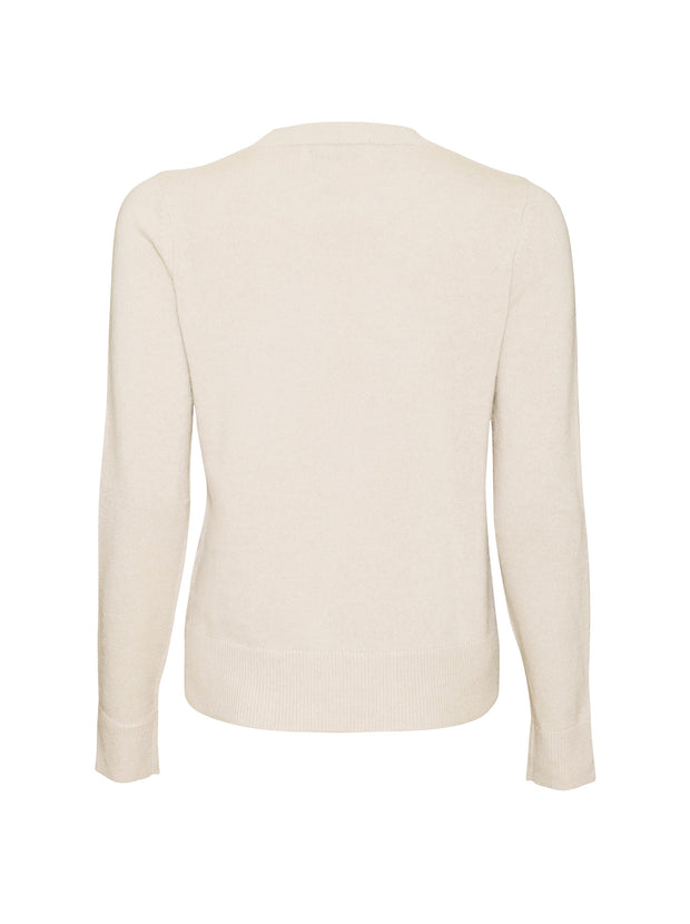 The Essential Cashmere Crew - Cream