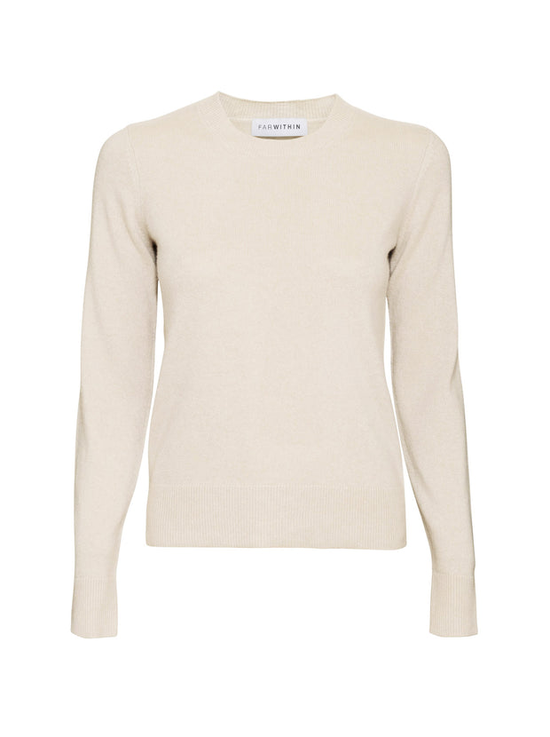 The Essential Cashmere Crew - Cream