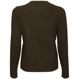 The Essential Cashmere Crew - Dark Khaki