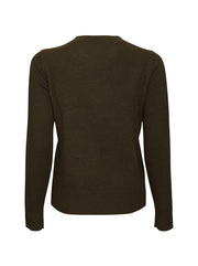 The Essential Cashmere Crew - Dark Khaki