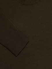 The Essential Cashmere Crew - Dark Khaki