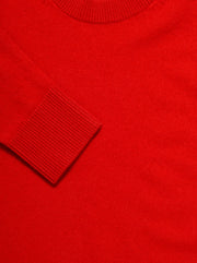 The Essential Cashmere Crew - Red