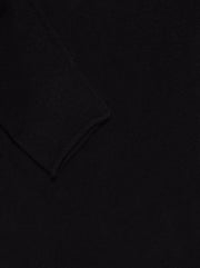 The Essential Cashmere Funnel Neck - Black