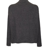 The Essential Cashmere Funnel Neck - Charcoal