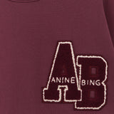 Miles Letterman Sweatshirt - Fig