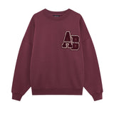 Miles Letterman Sweatshirt - Fig