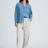 Connie Denim Shirt - Everglade