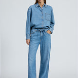 Connie Denim Shirt - Everglade