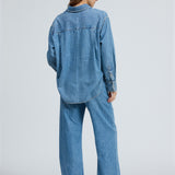 Connie Denim Shirt - Everglade