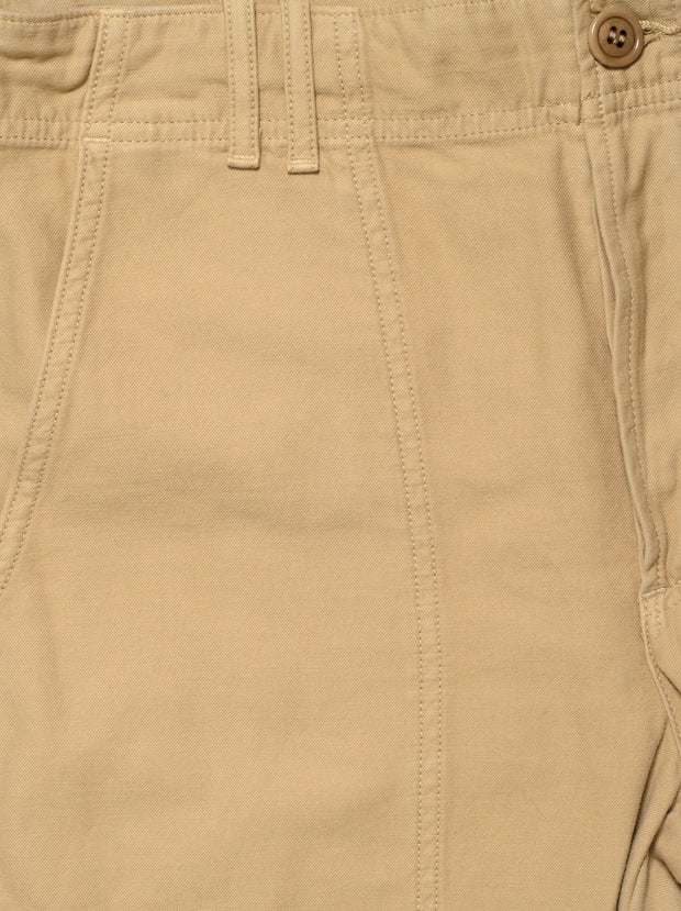 Agni Cotton Utility Trouser - Khaki Classic