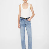 Benson High-Rise Straight Leg Jean - Vintage Indigo