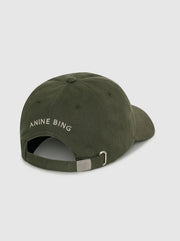 Jeremy Baseball Cap AB - Dark Olive