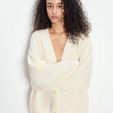 East Cardigan - Pearl Melange