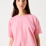 Fizvalley Cotton T-Shirt - Vintage Wild Rose