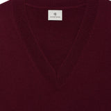 Lee Cashmere Sweater - Burgundy