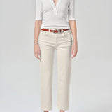 Palma Straight Leg Jean - Almond