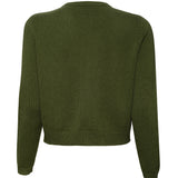 Margot Cashmere Cardigan - Olive