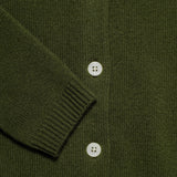 Margot Cashmere Cardigan - Olive