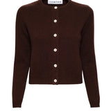 Margot Cashmere Cardigan - Chestnut