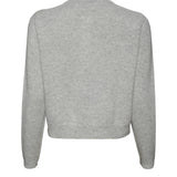 Margot Cashmere Cardigan - Light Heather Grey